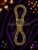 925 Sterling Silver Black Double Swivel Clasp, Gold Charm Holder Lock