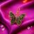 Filigree Butterfly Charm Pendant