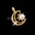 925 Sterling Silver Moon & Sun Pearl Pendant