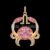 925 Sterling Silver Crab Pendant