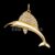 925 Sterling Silver Dolphin Pendant