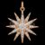 925 Sterling Silver North Star Pendant