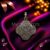 Clover Pendant Necklace, Pave Diamond Clover Charm