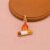925 Sterling Silver Burning Cigarette Enamel Pendant Charm