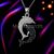 925 sterling silver Dolphin Pendant Necklace