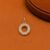 925 Sterling Silver Iced Out Lifebuoy Ring Pave diamond Pendant