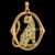 925 Sterling Silver Leopard Pendant