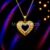 Open Heart Pendant Necklace