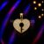 925 sterling silver Heart Lock Pendant Necklace