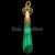 925 Sterling Silver Malachite Drop Pendant