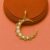 925 Sterling Silver Crescent Moon Pendant