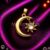 925 Sterling Silver Sun and Moon Pendant