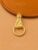 925 Sterling Silver Fist Charm Pendant, Gold Mano Figa Holder Connector