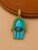 925 Sterling Silver Hamsa Hand Pendant