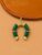 925 Sterling Silver Malachite Horseshoe Pendant