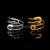 One Pce 925 Sterling Silver Snake Wrap Ring