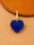 925 Sterling Silver Lapis Lazuli Heart Pendant