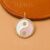 925 Sterling Silver Pink Yin Yang Pendant
