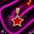 925 Sterling Silver Red Star Pendant