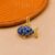 Blue Fish Pendant, Enamel Fish Charm Necklace
