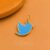925 Sterling Silver Blue Bird Pendant
