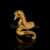 925 Sterling Silver Ocean Seahorse Statement Ring