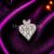 925 Sterling Silver Sacred Heart Pendant