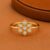 Floral Cluster 925 Sterling Silver Ring