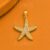 925 Sterling Silver Starfish Pendant