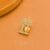 925 Sterling Silver Gold Plated Coffee Cup Pendant