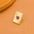 925 Sterling Silver Gold Plated Ace of Hearts Card Pendant