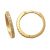 14K Gold Diamond Hoop Earring Cartilage Daith Helix Tragus Conch Rook Snug Hinge Huggie Hoop Ear Clicker Ring Piercing Jewelry