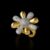 925 Sterling Silver Flower Statement Ring