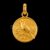 925 Sterling Silver Bird on Branch Coin Pendant