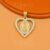 925 Sterling Silver Virgin Mary Heart Charm