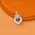 925 Sterling Silver Double Heart Pendant
