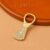 925 Sterling Silver Zipper Pendant