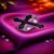 925 Sterling Silver Black Enamel Gothic Cross Ring