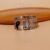 925 Sterling Silver Yin Yang Split Band Ring