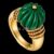 925 Sterling Silver Malachite Ring