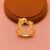 Gold-Plated 925 Sterling Silver Dolphin Heart Ring with Stone