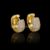 925 Sterling Silver Gold Huggie Hoop Earrings