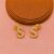 925 Sterling Silver Initial ‘S’ Stud Earring