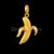 Peeled Banana 925 Sterling Silver Pendant