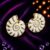 925 sterling silver Nautilus Shell Stud Earrings