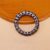925 Sterling Silver Black Diamond Eternity Ring