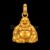 Laughing Buddha 925 Sterling Silver Pendant