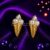 925 sterling silver Ice Cream Stud Earrings