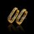 925 Sterling Silver Multicolor Huggie Earrings