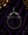 925 Sterling Silver Hoop Charm Holder